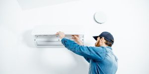 why does my ac sound like running water