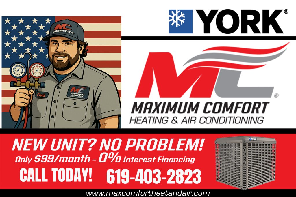Maximum Comfort Heat and Air conditioning
