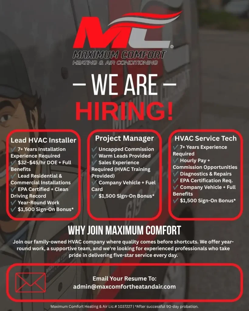 now hiring