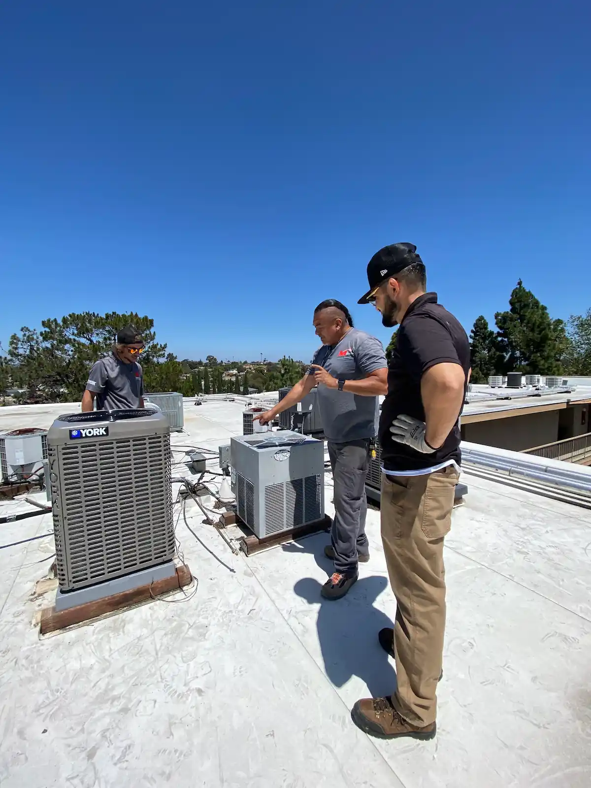HVAC equipment work by Maximum Comfort Heating and Air Conditioning
